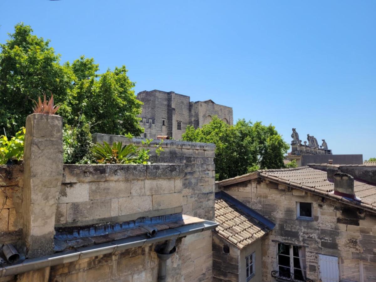 Un Nid Sur Les Toits Face Au Palais Des Papes Apartment Avignon Exterior photo